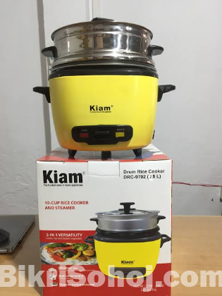 Kiam 2.8 ltr Double pot Rice cooker